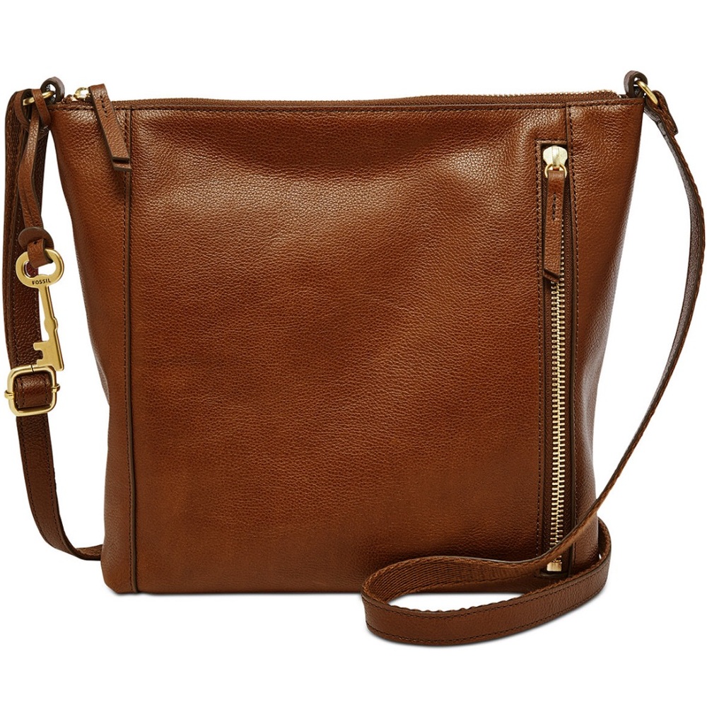 Fossil  Women’s Tara Leather Crossbody Bag